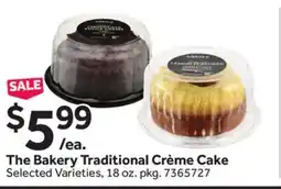Stop&Shop The Bakery Traditional Crème Cake offer