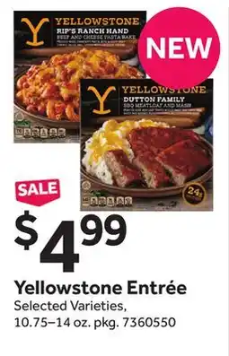 Stop&Shop Yellowstone Entrée offer