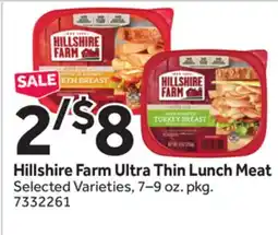 Stop&Shop Hillshire Farm Ultra Thin Lunch Meat offer