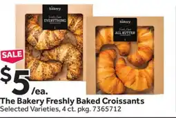 Stop&Shop The Bakery Freshly Baked Croissants offer