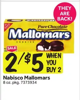 Stop&Shop Nabisco Mallomars offer