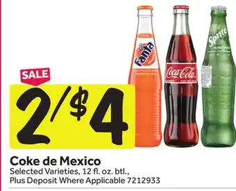 Stop&Shop Coke de Mexico offer
