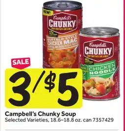 Stop&Shop Campbell's Chunky Soup offer