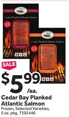 Stop&Shop Cedar Bay Planked Atlantic Salmon offer