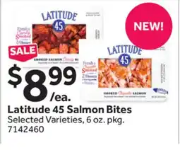 Stop&Shop Latitude 45 Salmon Bites offer