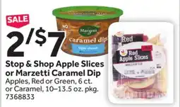 Stop&Shop Stop & Shop Apple Slices or Marzetti offer