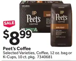 Stop&Shop Peet's Coffee offer