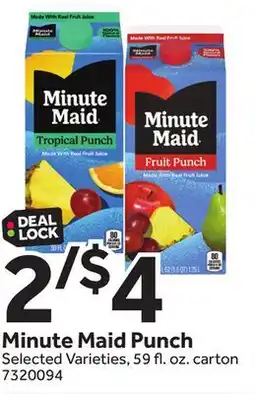 Stop&Shop Minute Maid Punch offer
