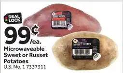 Stop&Shop Microwaveable Sweet or Russet Potatoes offer