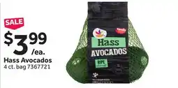 Stop&Shop Hass Avocados offer