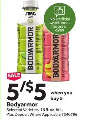 Stop&Shop Bodyarmor offer