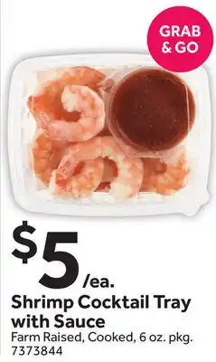 Stop&Shop Shrimp Cocktail Tray with Sauce offer