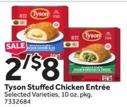 Stop&Shop Tyson Stuff ed Chicken Entrée offer