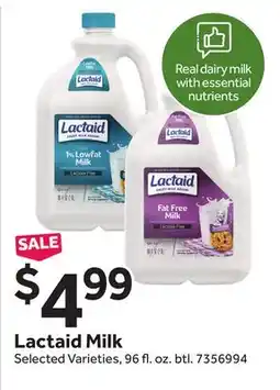 Stop&Shop Lactaid Milk offer
