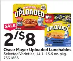 Stop&Shop Oscar Mayer Uploaded Lunchables offer