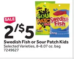 Stop&Shop Swedish Fish or Sour Patch Kids offer