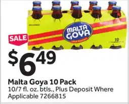 Stop&Shop Malta Goya 10 Pack offer