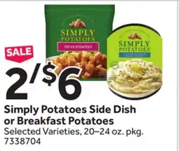 Stop&Shop Simply Potatoes Side Dish or Breakfast Potatoes offer