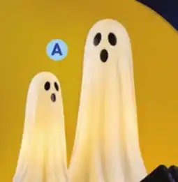 Lowe's Haunted Living 36-in Freestanding Lighted Ghost Door Decoration 2-Pack offer