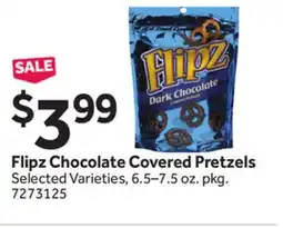 Stop&Shop Flipz Chocolate Covered Pretzels offer