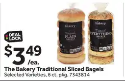 Stop&Shop The Bakery Traditional Sliced Bagel offer