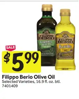 Stop&Shop Filippo Berio Olive Oil offer