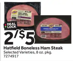 Stop&Shop Hatfield Boneless Ham Steak offer