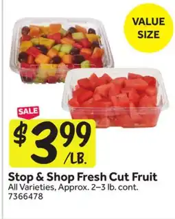 Stop&Shop Stop & Shop Fresh Cut Fruit offer