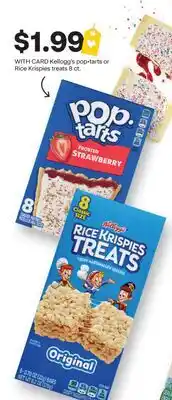 CVS Kellogg's pop • tarts or Rice Krispies treats offer