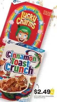 CVS Select General Mills cereal 10.4-12.5 oz offer