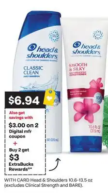 CVS Head & Shoulders 10.6-13.5 oz offer