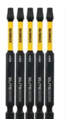 Lowe's 5-Piece ELITE SERIES 1/4-in x 3-1/2-in Torx 25 Impact Driver Bit Set offer