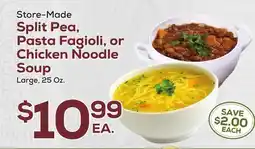 DeCicco & Sons Split Pea, Pasta Fagioli, or Chicken Noodle Soup offer