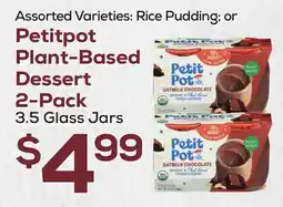 DeCicco & Sons Petitpot Plant-Based Dessert 2-Pack offer