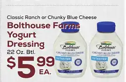DeCicco & Sons Bolthouse Farms Yogurt Dressing offer