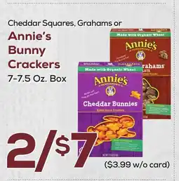 DeCicco & Sons Annie's Bunny Crackers offer