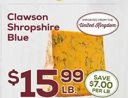DeCicco & Sons Clawson Shropshire Blue offer