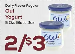 DeCicco & Sons Oui Yogurt offer
