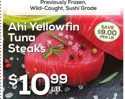 DeCicco & Sons Ahi Yellowfin Tuna Steaks offer