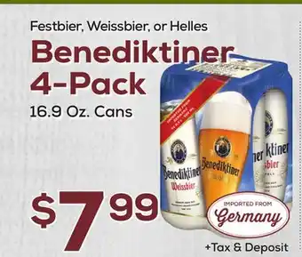 DeCicco & Sons Benediktiner 4-Pack offer