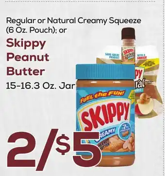 DeCicco & Sons Skippy Peanut Butter, 15-16.3 Oz. Jar offer