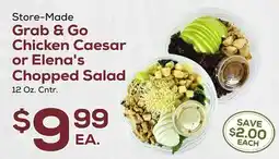 DeCicco & Sons Grab & Go Chicken Caesar or Elena's Chopped Salad offer