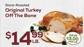 DeCicco & Sons Original Turkey Off The Bone offer
