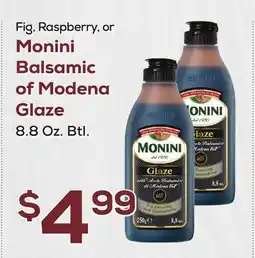 DeCicco & Sons Monini Balsamic of Modena Glaze offer