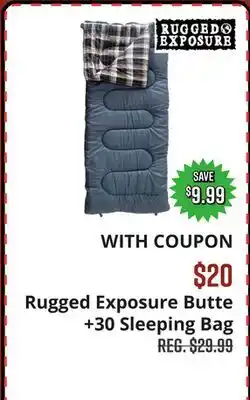 Big 5 Rugged Exposure Butte +30 Sleeping Bag offer