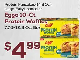 DeCicco & Sons Eggo 10-Ct. Protein Waffles 7.76-12.3 Oz. Box offer