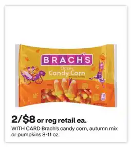 CVS Brach's candy corn, autumn mix or pumpkins offer