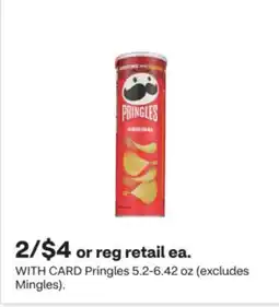 CVS Pringles 5.2-6.42 oz offer