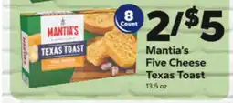 Save a Lot Mantia's Five Cheese Texas Toast offer