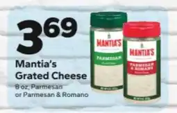 Save a Lot Mantia's Grated Cheese offer